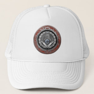 Gorra De Camionero [900] Master Mason - Silver Square & Compass