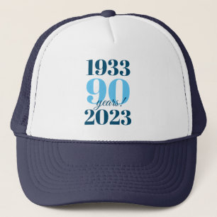 Gorra De Camionero 90.ª fecha especial de cumpleaños
