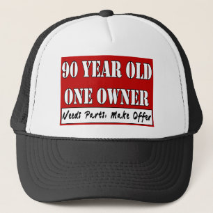Gorra De Camionero 90 años, un dueño - las piezas de las necesidade