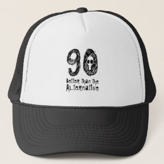 Gorra De Camionero 90 mejor que el cumpleaños divertido Q90 de la