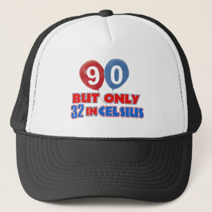 Gorra De Camionero 90.os diseños del cumpleaños del año