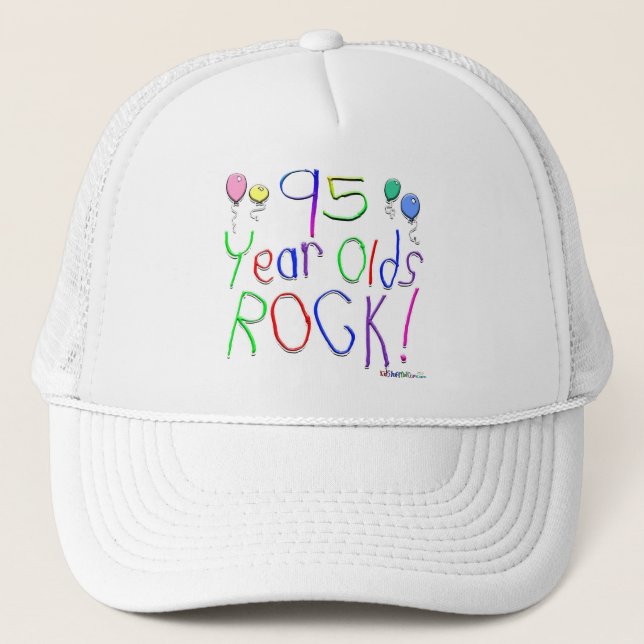 Gorra De Camionero ¡95 años de la roca! (Anverso)