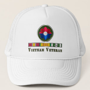 Gorra De Camionero 9.ª División de Infantería Veterano de Vietnam