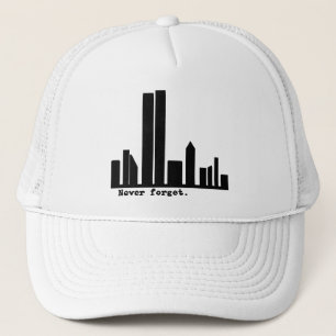Gorra De Camionero 9-11 nunca olvide las camisetas del horizonte de