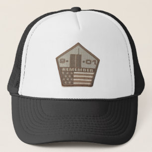 Gorra De Camionero 9/11 remiendo conmemorativo de Pentágono