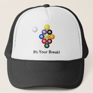 Gorra De Camionero 9 casquillos del estante de la bola