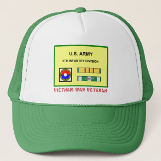 Gorra De Camionero 9no VETERINARIO de la GUERRA de VIETNAM de la