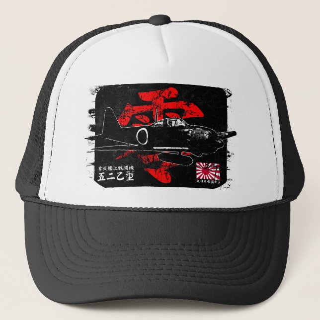 Gorra De Camionero A6M Zero (Anverso)
