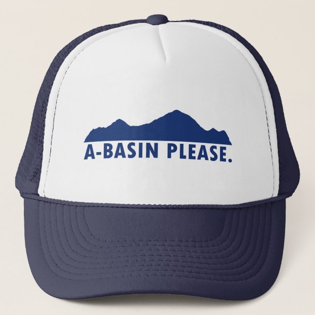 Gorra De Camionero A-Basin, por favor (Anverso)