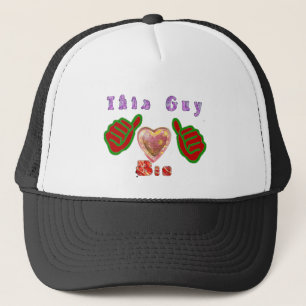 Gorra De Camionero A este tipo le encanta la impresión de grandes reg