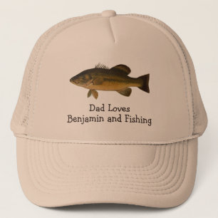 Gorra De Camionero A papá le encanta el nombre de su hijo y pescar co