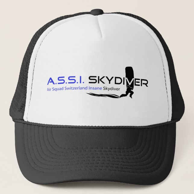 Gorra De Camionero A.S.S.I. Skydiver Cap (Anverso)