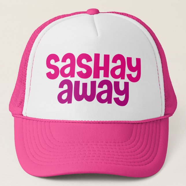 Gorra De Camionero A Sashay. (Anverso)