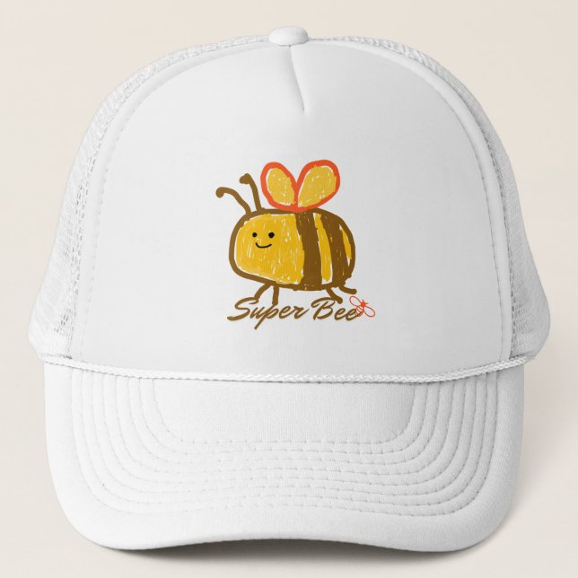 Gorra De Camionero A SUPER BEE Trucker Hat (Anverso)