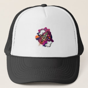 Gorra De Camionero A Través De La Galaxia