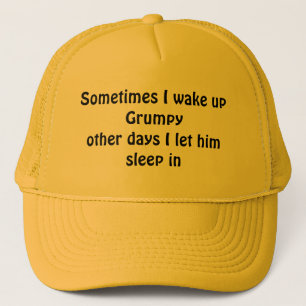 Gorra De Camionero A veces me despierto gruñón