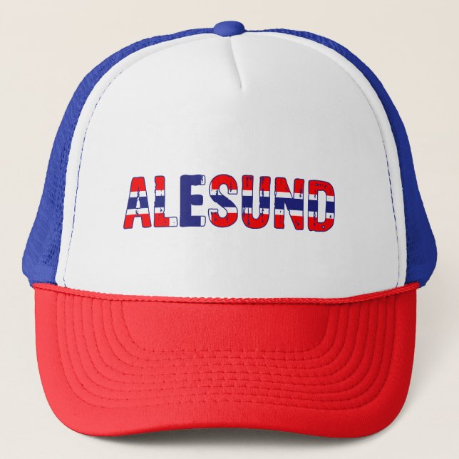 Gorra De Camionero Aalesund Noruega (Anverso)