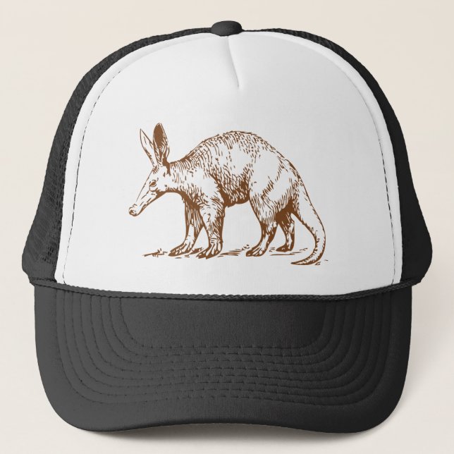 Gorra De Camionero Aardvark Brown (Anverso)