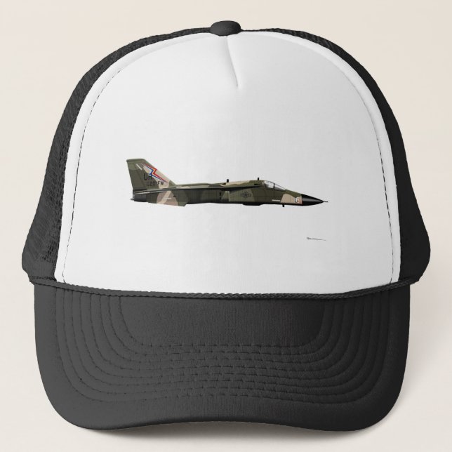 Gorra De Camionero Aardvark de General Dynamics F-111 (Anverso)