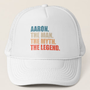Gorra De Camionero Aaron El Hombre El Mito La Leyenda
