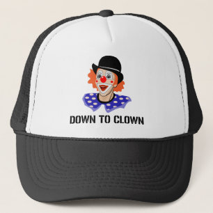 Gorra De Camionero Abajo al chiste divertido del humor del payaso