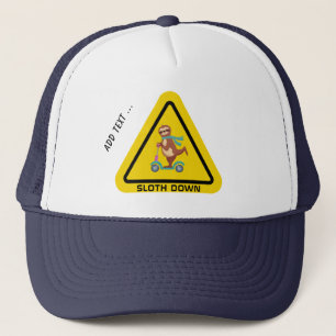 Gorra De Camionero Abajo   Funny Sloding Riding Scooter Template
