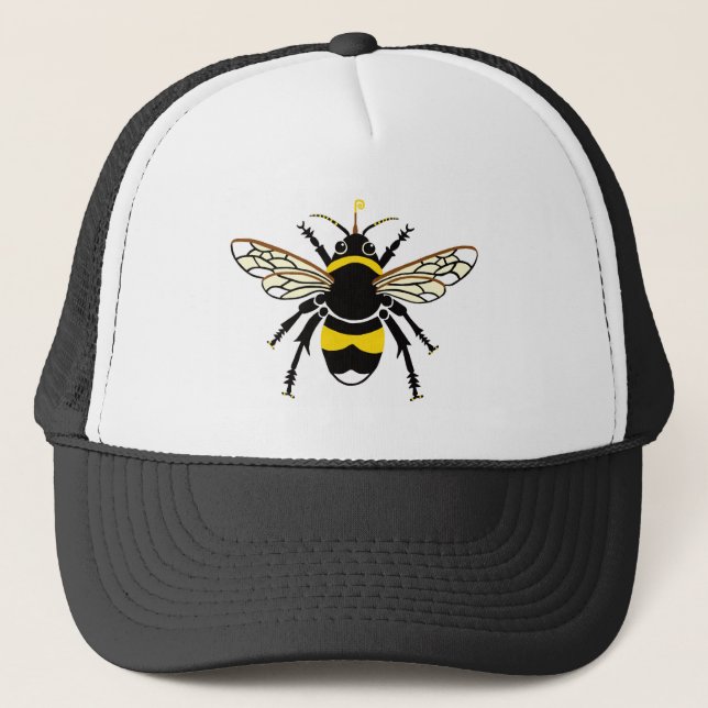 Gorra De Camionero Abeja - (Anverso)