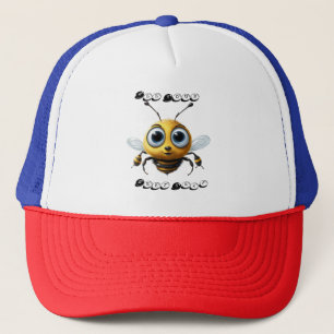 Gorra De Camionero Abeja Con Grandes Ojos Esperanzadores Dice Ser Tu