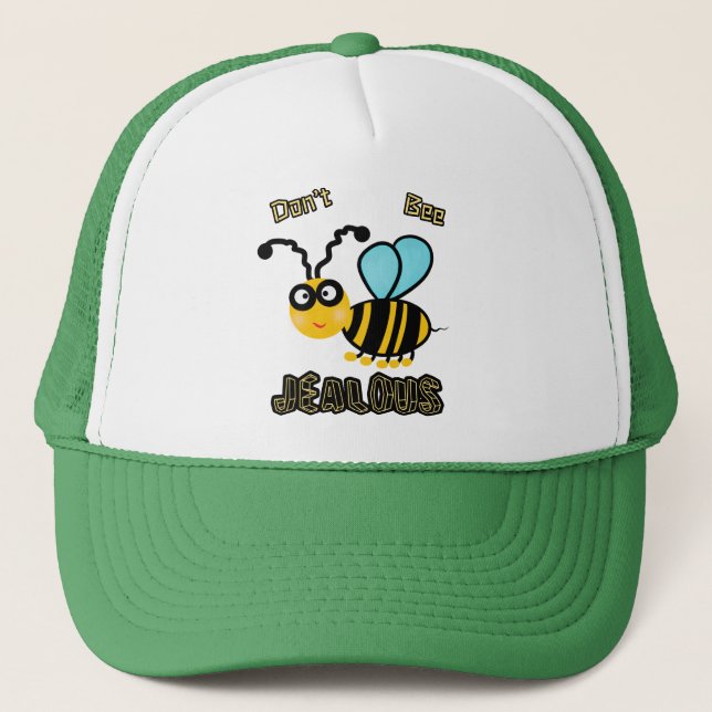 Gorra De Camionero Abeja divertida (Anverso)