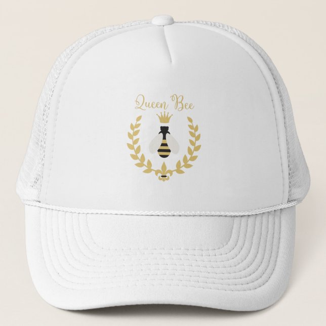 Gorra De Camionero Abeja reina (Anverso)
