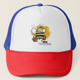 Gorra De Camionero abeja trabajando
