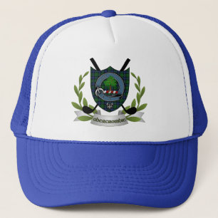 Gorra De Camionero Abercrombie Clan Badge & Tartan Golf