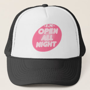 Gorra De Camionero Abierto Toda La Noche