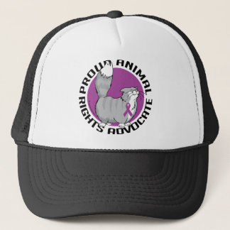 Gorra De Camionero Abogado orgulloso de los derechos de los animales