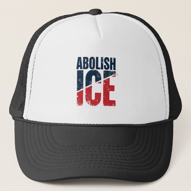 Gorra De Camionero Abolición de la protesta de cosecha de hielo (Anverso)