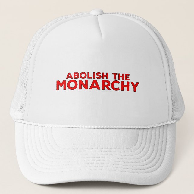 Gorra De Camionero Abolir la monarquía (Anverso)