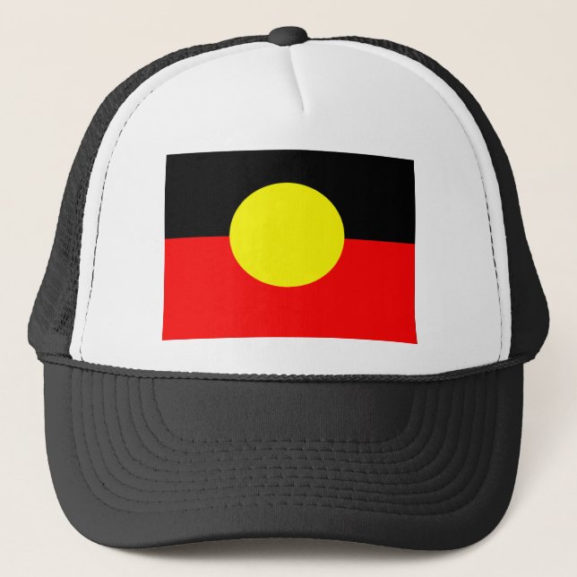 Gorra De Camionero Aborigen-Bandera (Anverso)