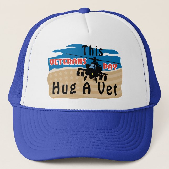 Gorra De Camionero Abrace a un veterinario (Anverso)