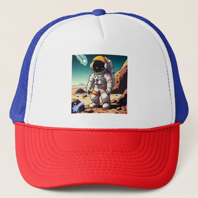 Gorra De Camionero "Abrazando nuevos mundos" (Anverso)