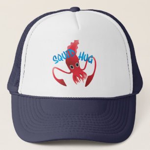 Gorra De Camionero ¡Abrazo de calamar!