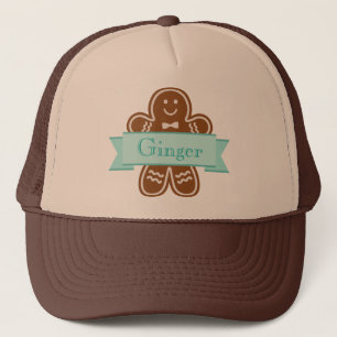 Gorra De Camionero Abrazos del pan de jengibre
