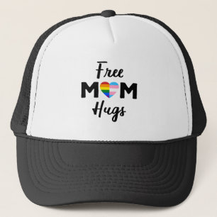 Gorra De Camionero Abrazos Gratis de Mamá II - Orgullo Gay Trans Lluv