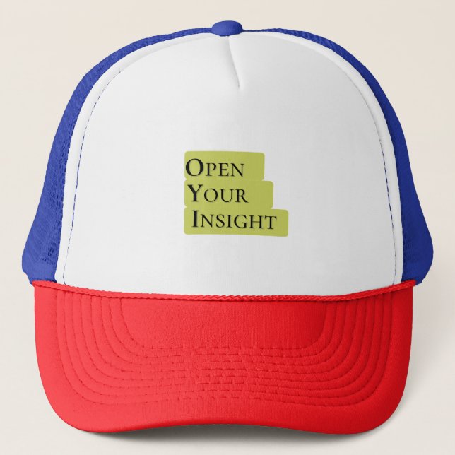 Gorra De Camionero Abre tu Insight (Anverso)