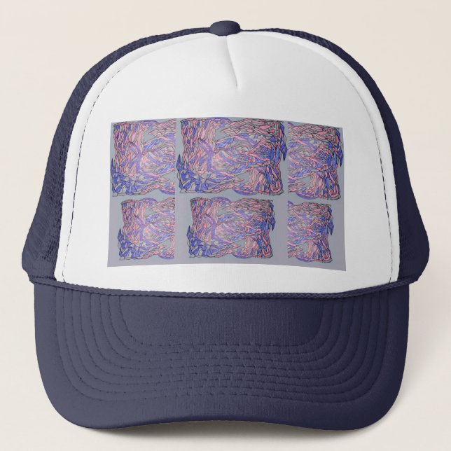 Gorra de camionero Abstract Pulse (Anverso)