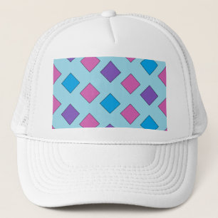 Gorra De Camionero Abstract Sqaures
