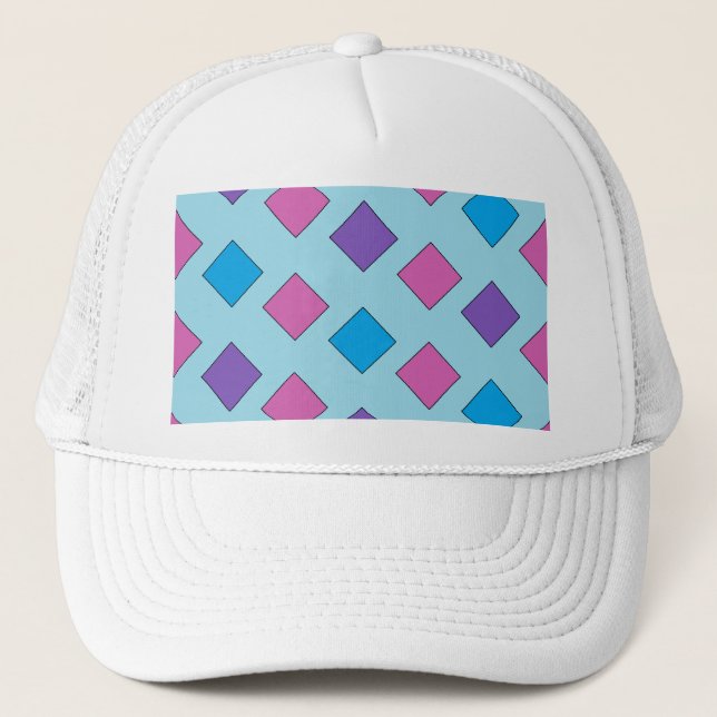 Gorra De Camionero Abstract Sqaures (Anverso)