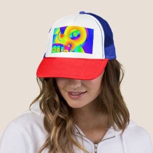 Gorra De Camionero Abstract Sunflowers 