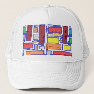 Gorra de camionero abstracta para papá, niños y ni