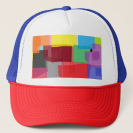 Gorra de camionero abstracta para papá, niños y ni