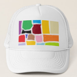 Gorra de camionero abstracta para papá, niños y ni